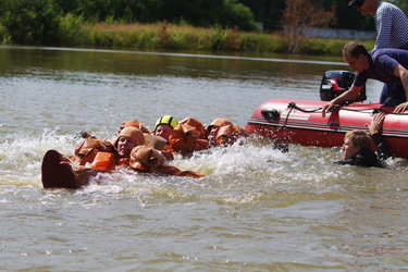 Timothy Peake during survival training