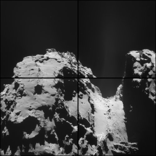 Comet on 2 October – NavCam