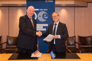 Signature ESA/Germany Collaborative Ground Segment agreement