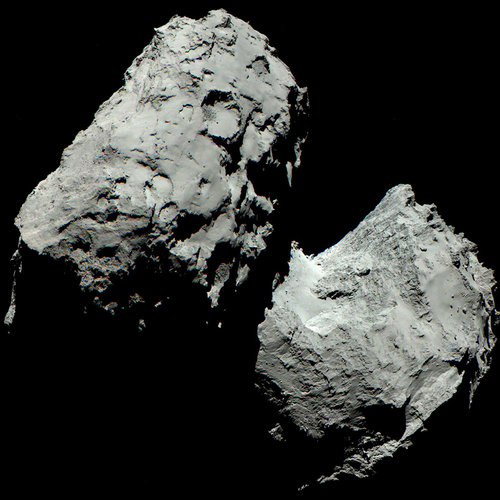 Colour image of comet