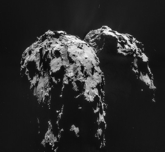 Comet on 1 December 2014 – NavCam
