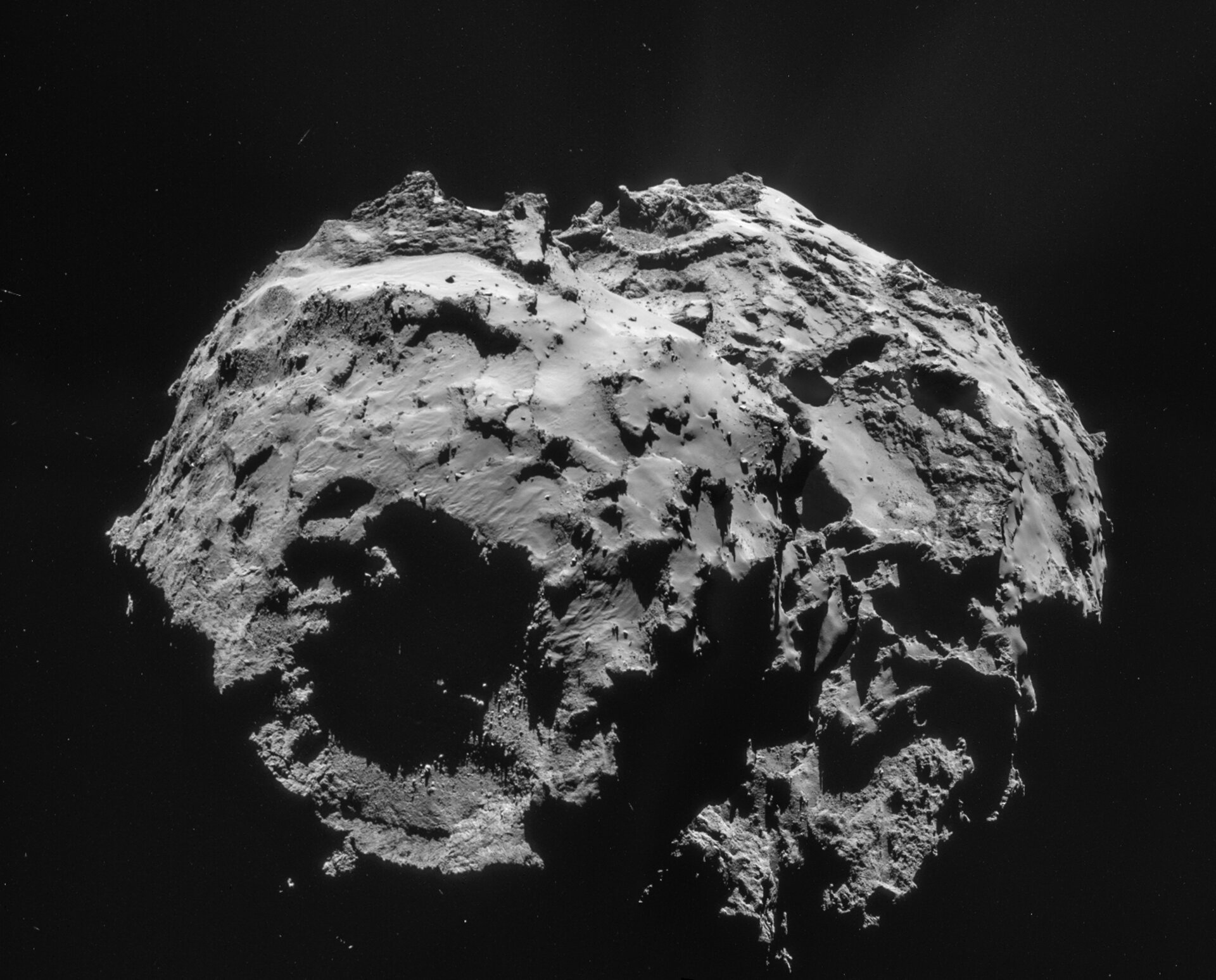 Comet on 2 December – NavCam