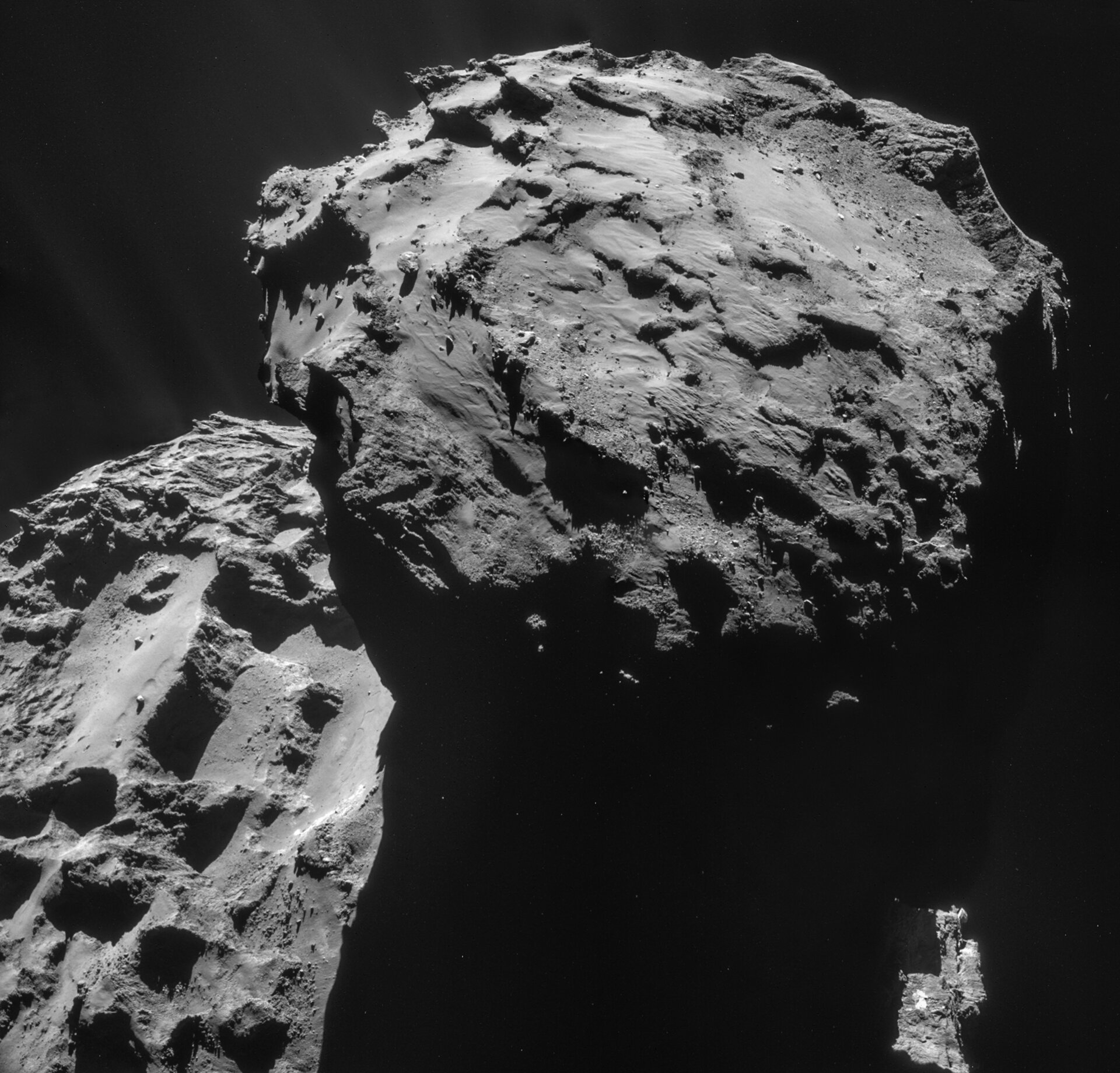Comet on 7 December 2014 – NavCam