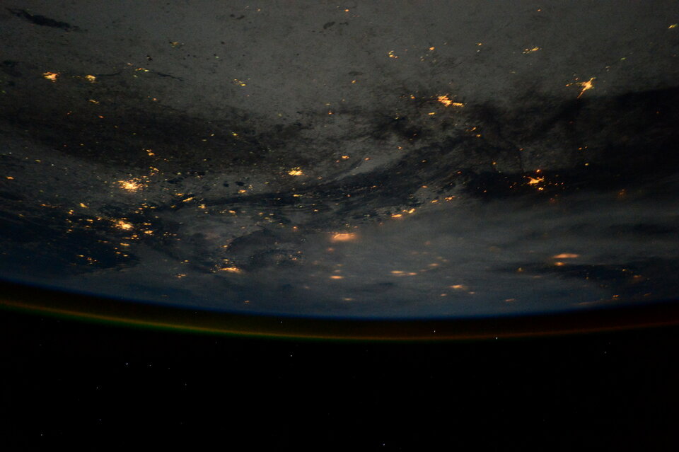 Earth at night