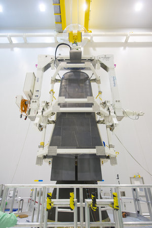 IXV installation on its payload adapter