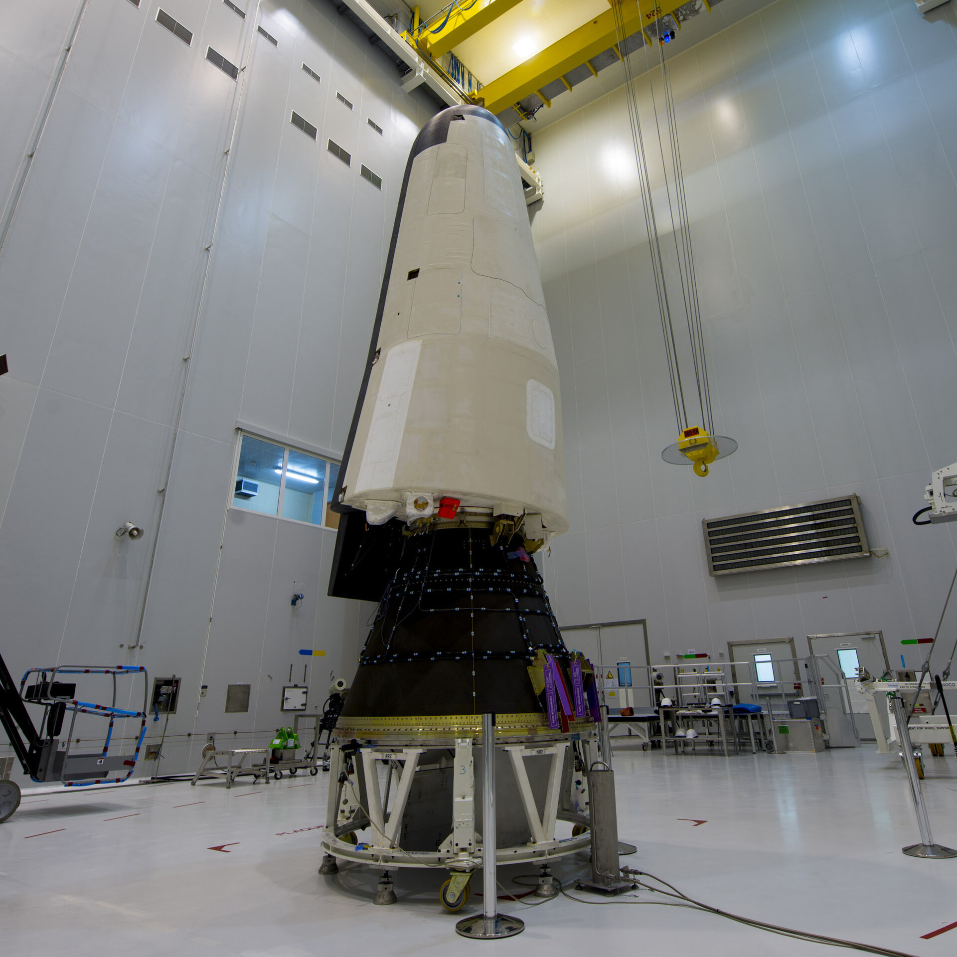 IXV installed on its payload adapter