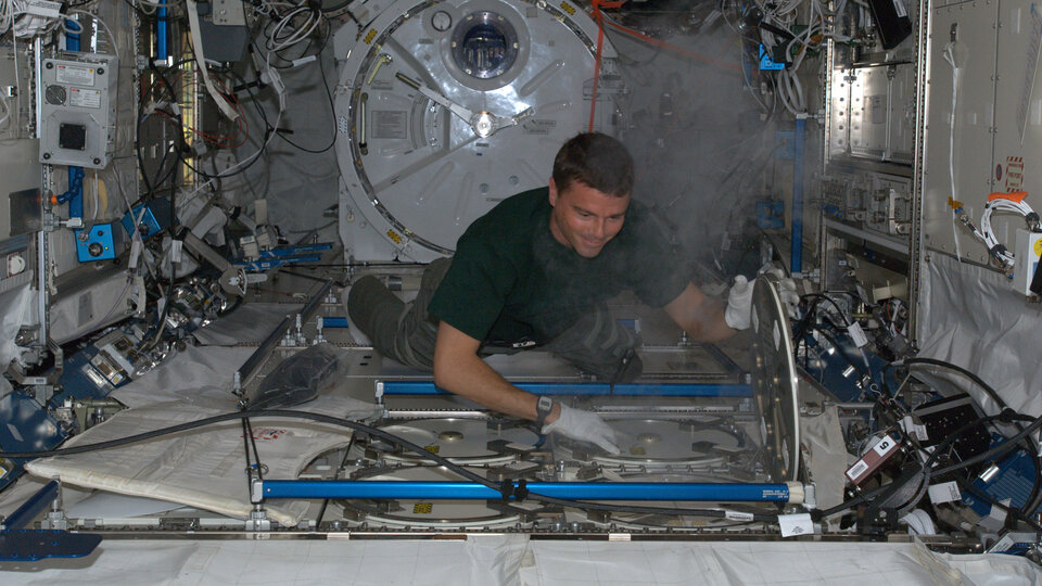 Freezing samples on Station