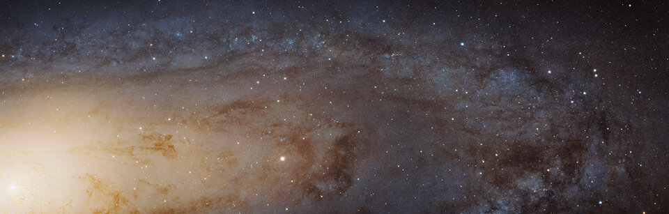 Hubble view of Andromeda