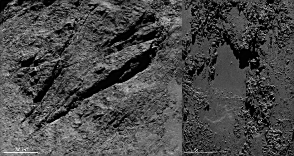 Tectonic features and ponded deposits