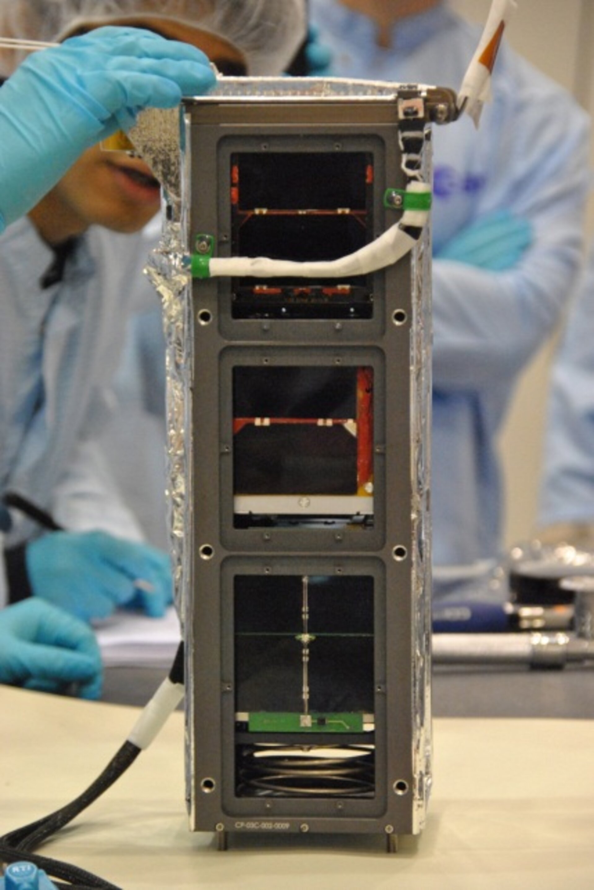 Three-unit CubeSat