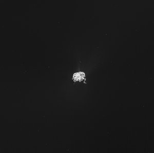 Comet on 16 February 2015 – NavCam 