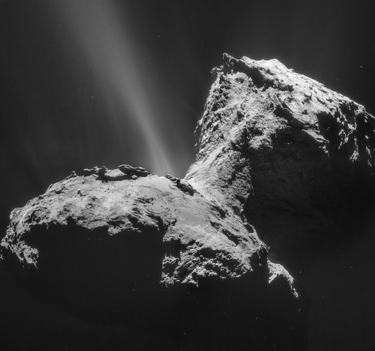 Comet on 31 January 2015 – NavCam 