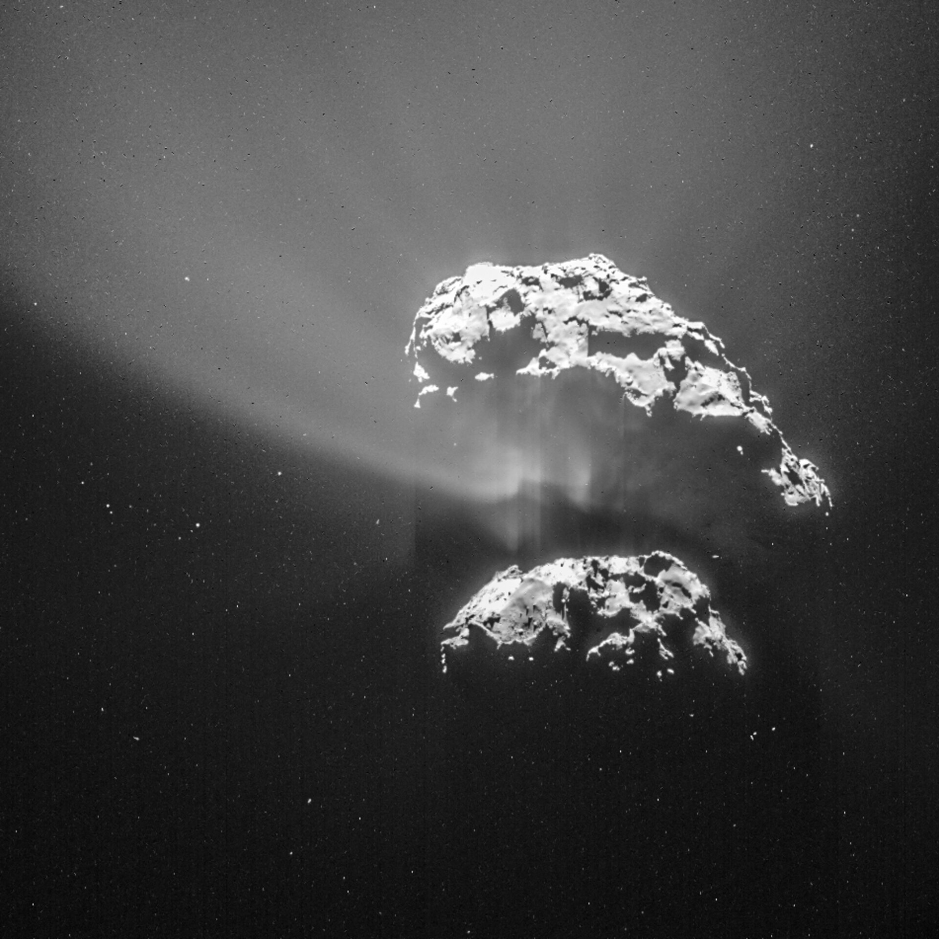 Comet on 9 February 2015 – NavCam 