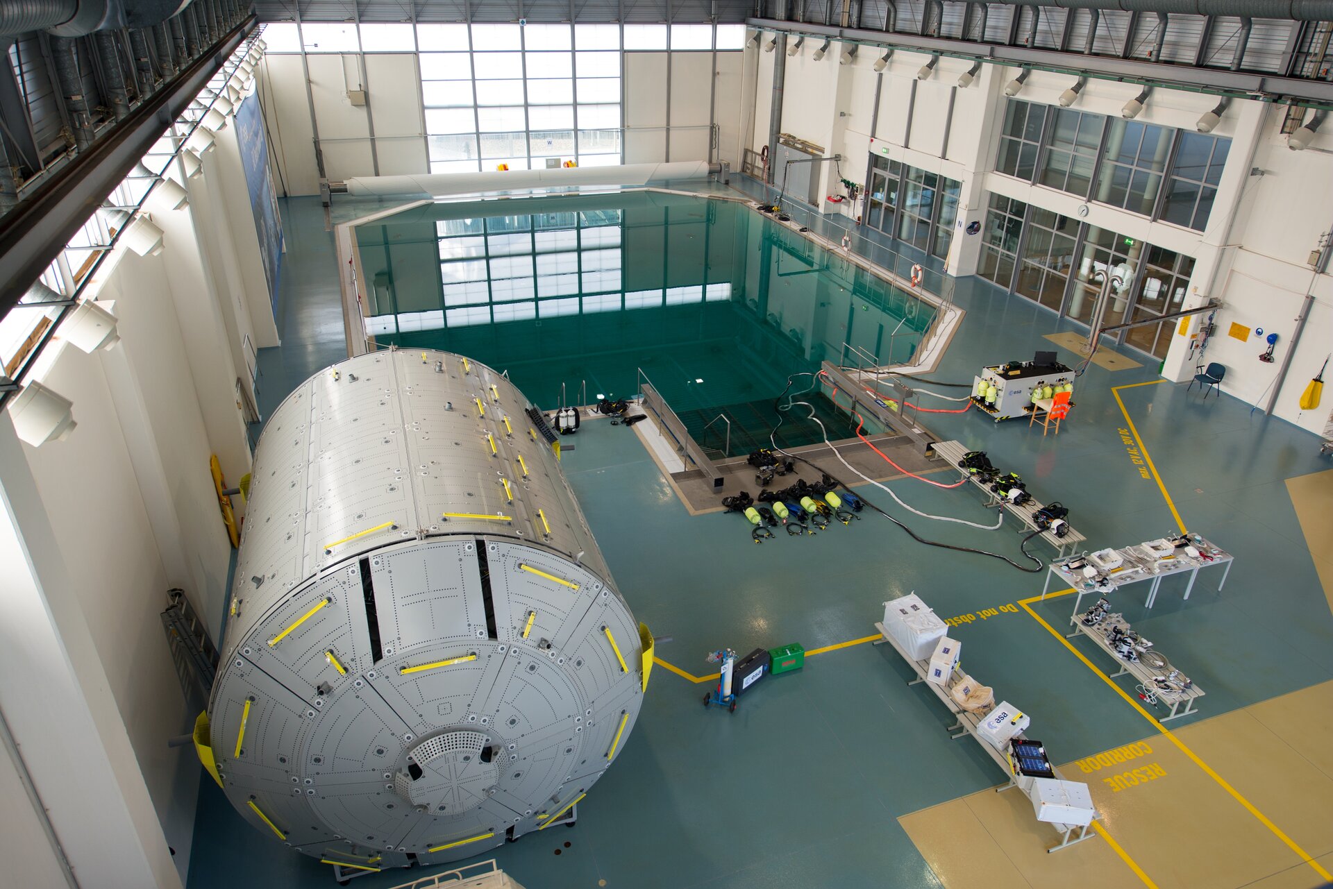 ESA's Neutral Buoyancy Facility at EAC