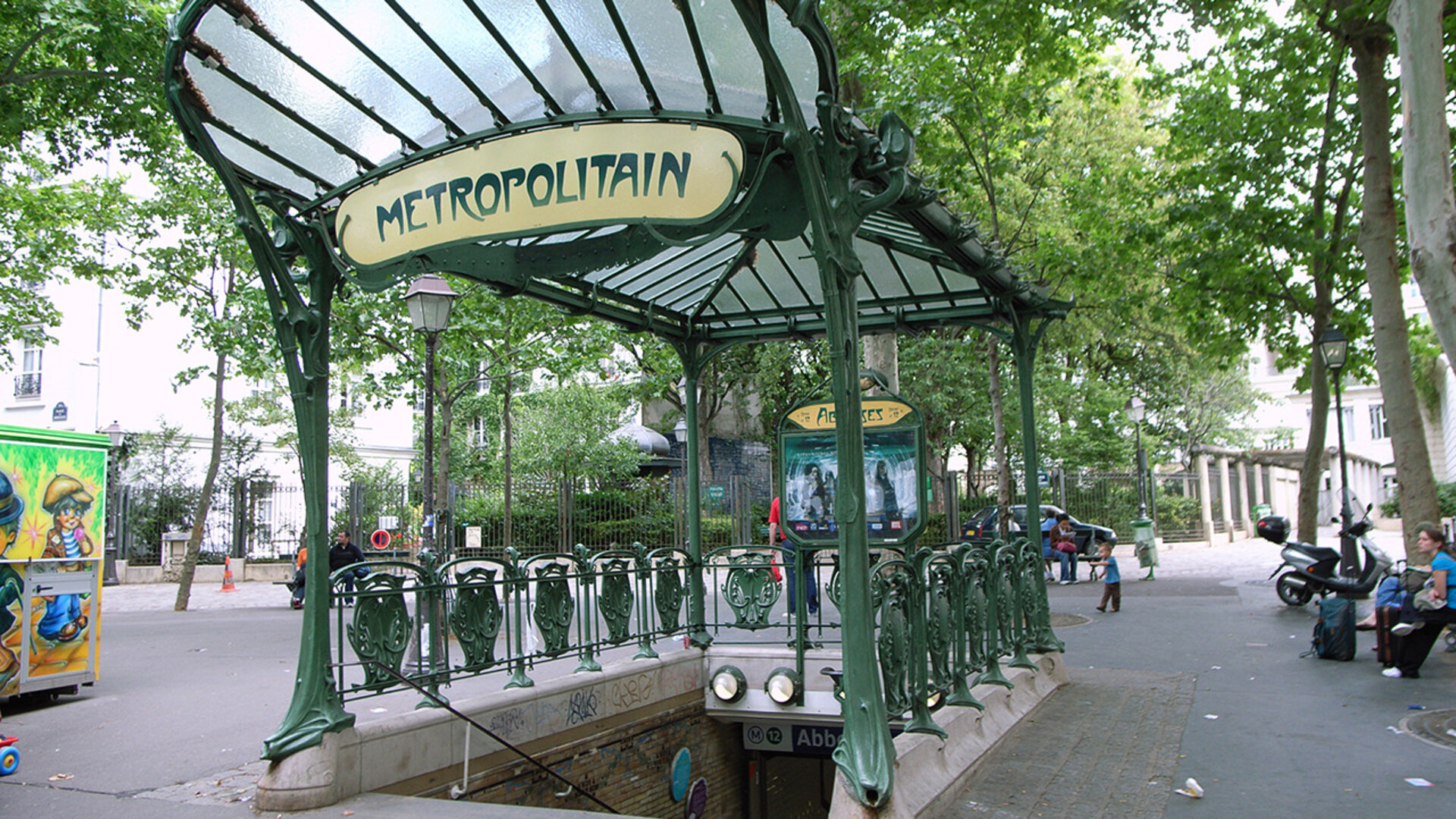 Une rame de métro parisien