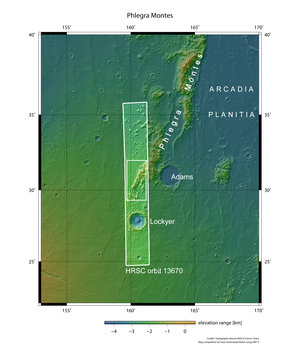 Phlegra Montes in context