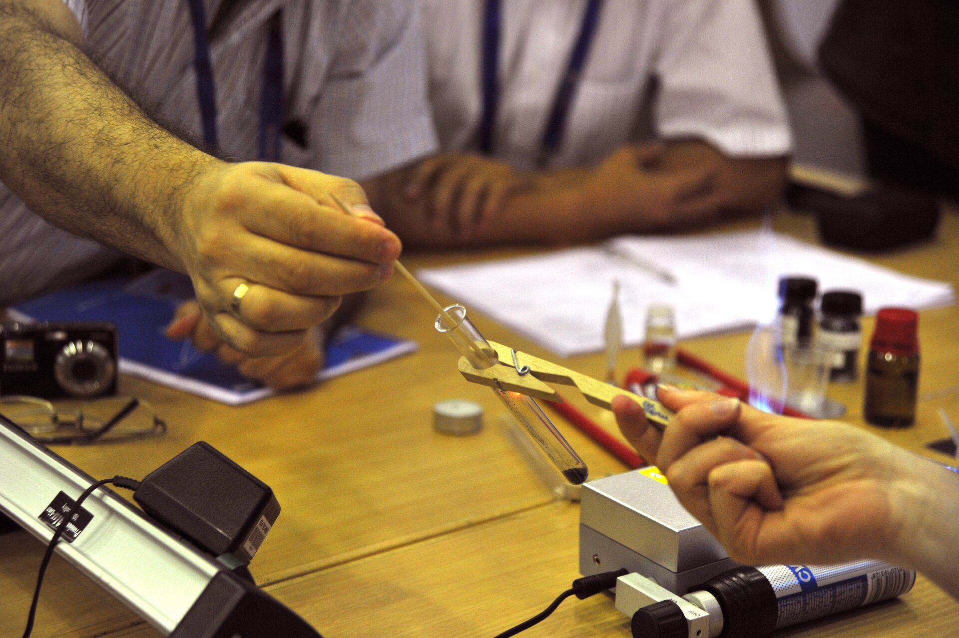 Practical session on chemistry