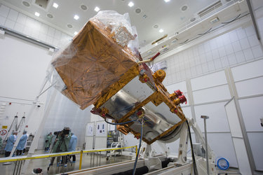 Sentinel-2A fully integrated at IABG’s facilities