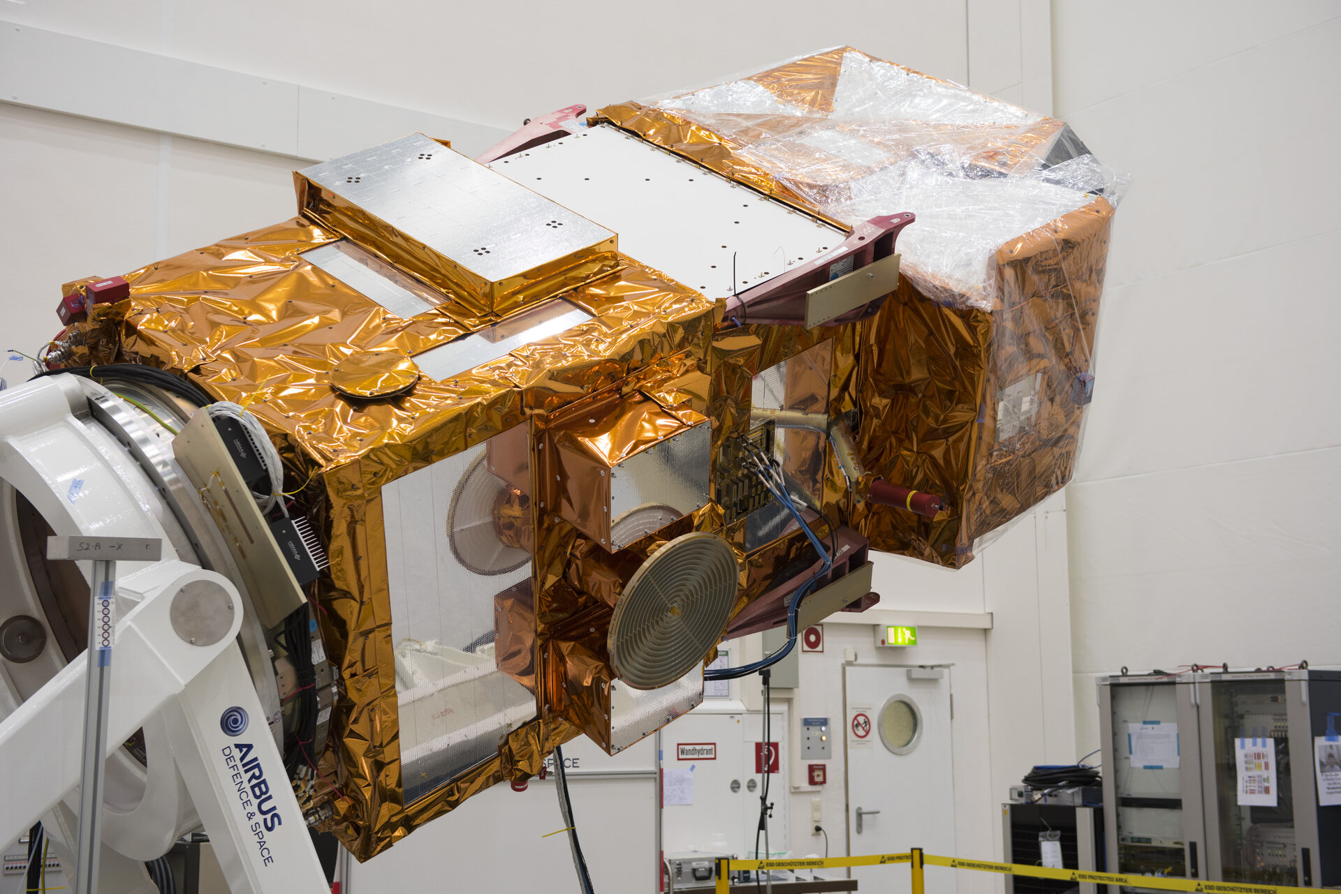 Sentinel-2A fully integrated