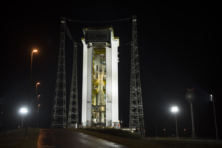 Vega VV04 ready for liftoff