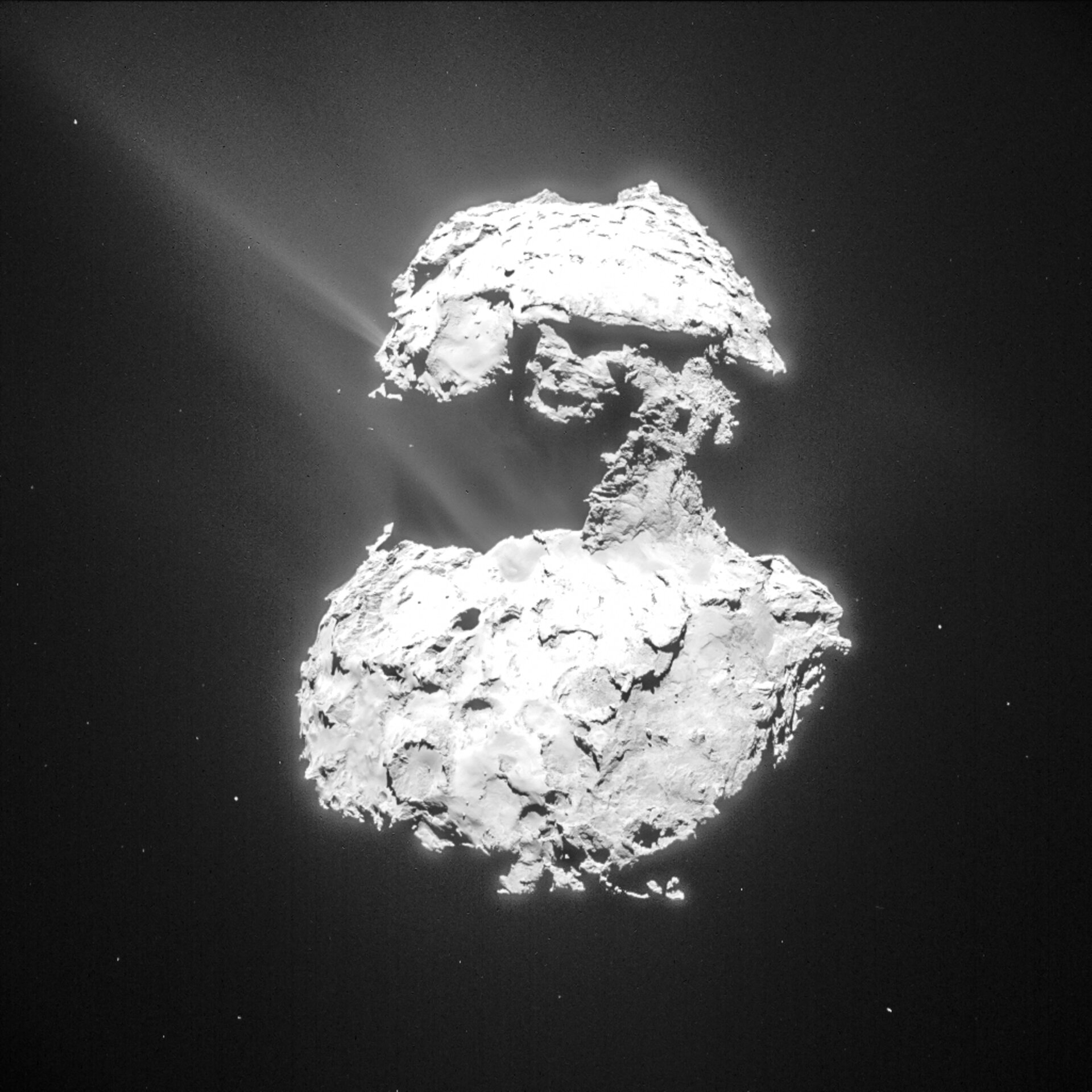 Comet on 25 February 2015 – NavCam