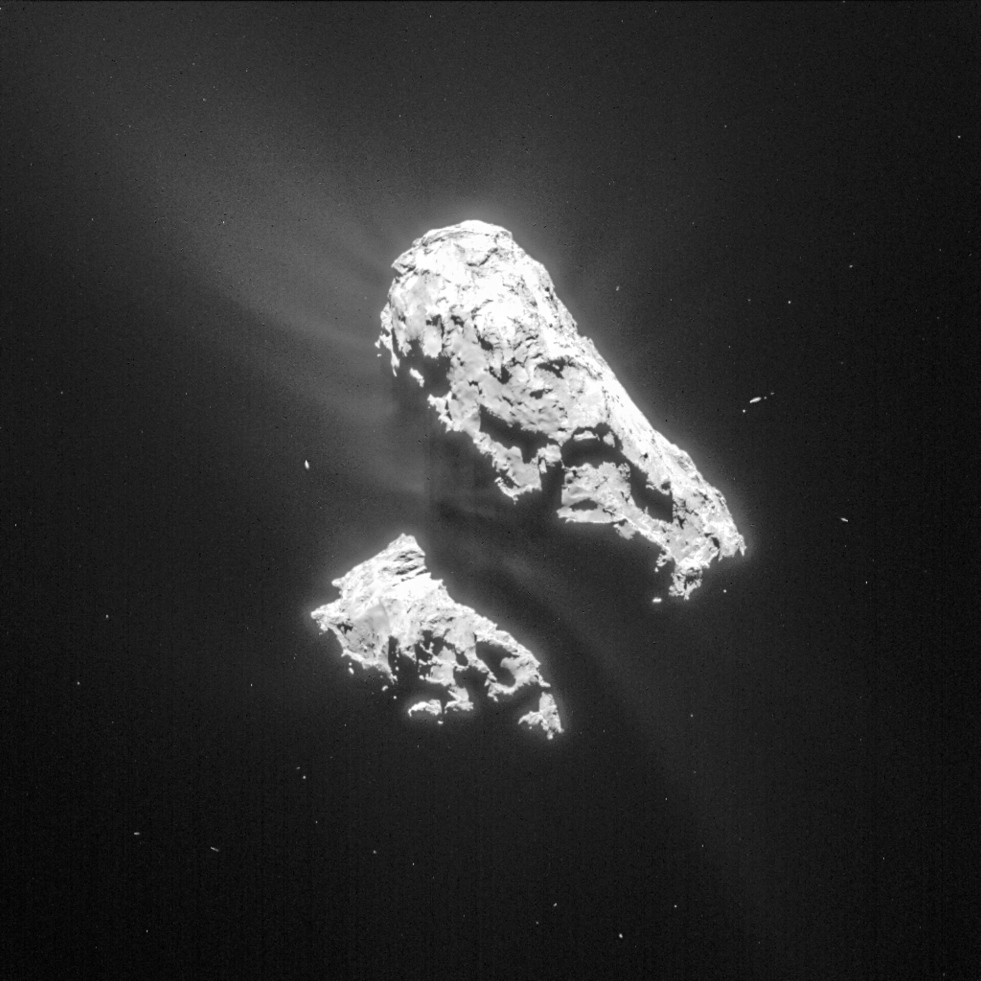 Comet on 28 February 2015 – NavCam 