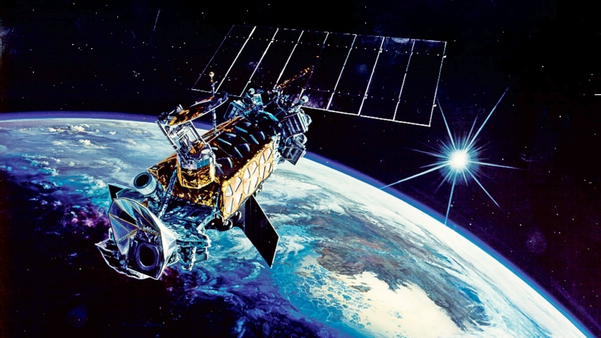 Der Satellit DMSP-F13