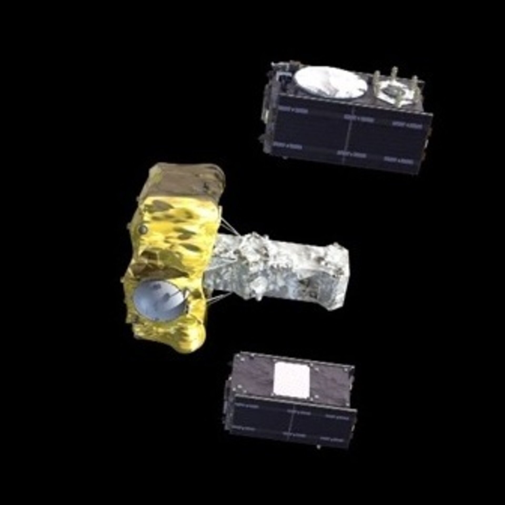 Galileo satellites separate