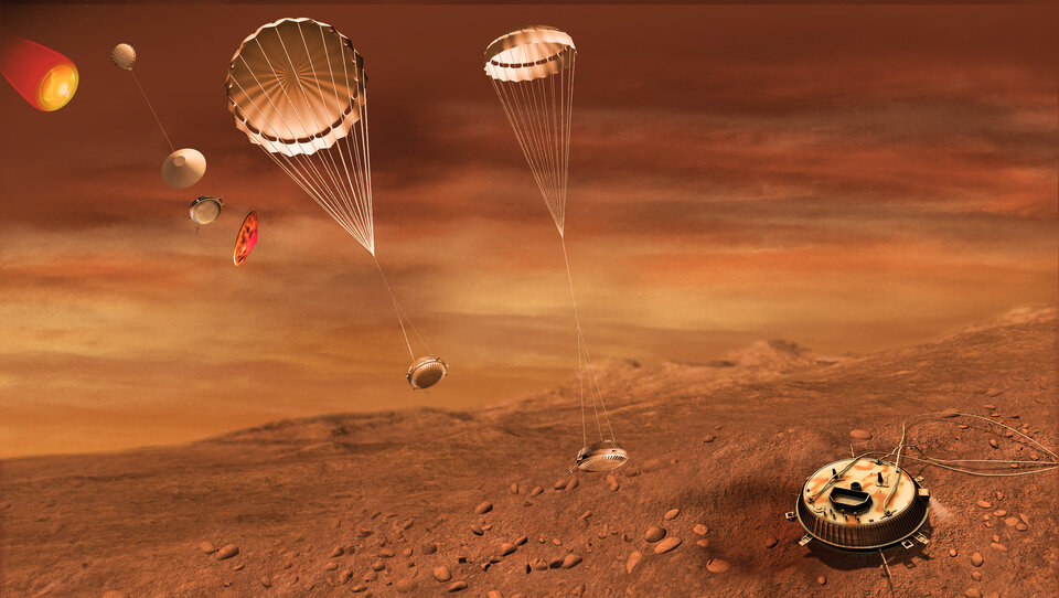 Landung von Huygens auf Titan