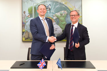 Signature of ESA/UK Collaborative Ground Segment Cooperation agreement