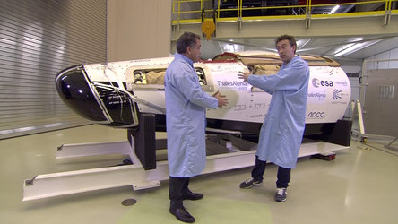 Talking about ESA’s spaceplane on BBC Stargazing Live