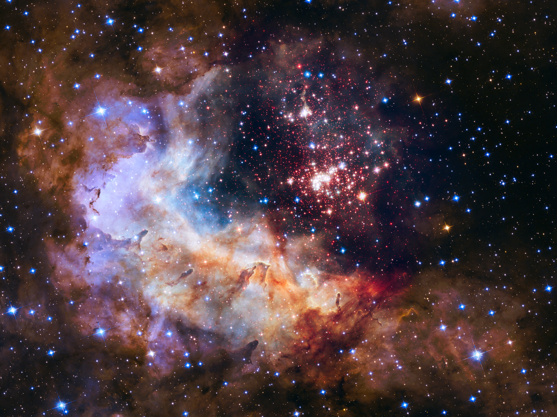 Celebando as bodas de prata do Hubble