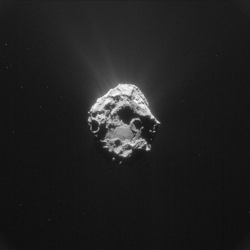 Comet on 16 April 2015 – NavCam 