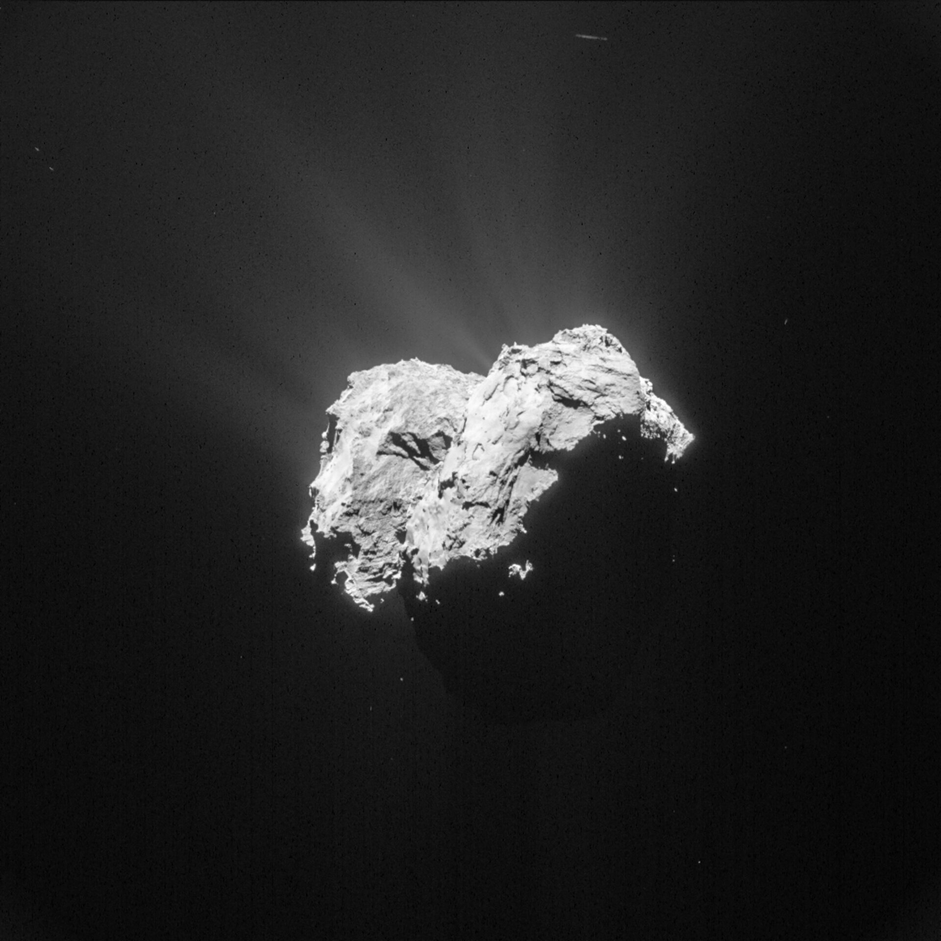 Comet on 18 April 2015 – NavCam 