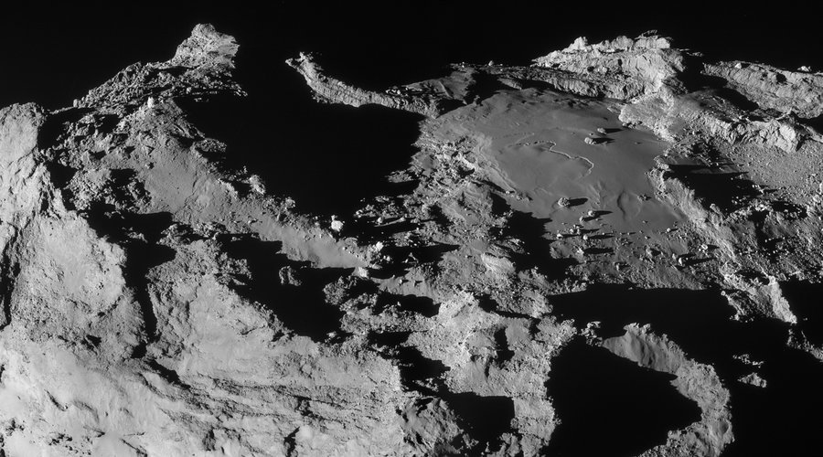 Comet on 28 March 2015 – NavCam mosaic