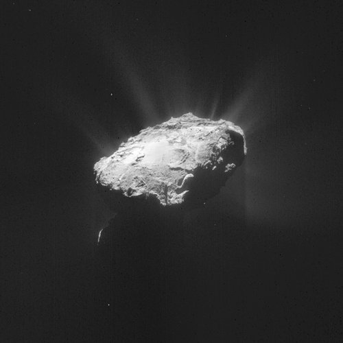 Comet on 8 April 2015 – NavCam