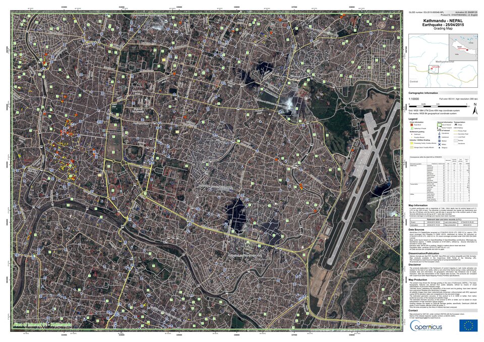 Grading map