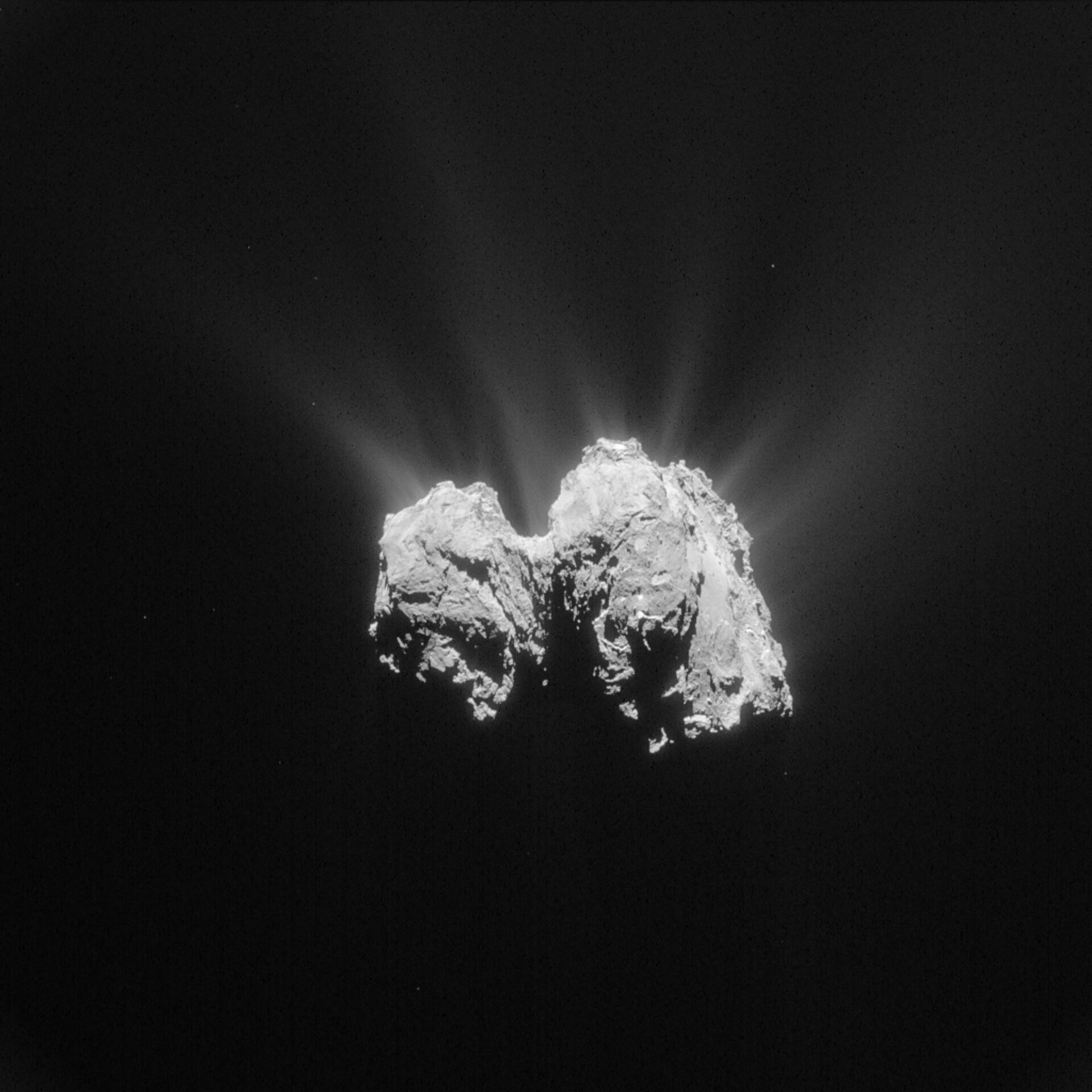 Comet on 3 May 2015 – NavCam 