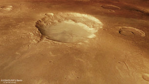 ¿Un supervolcán en Marte?