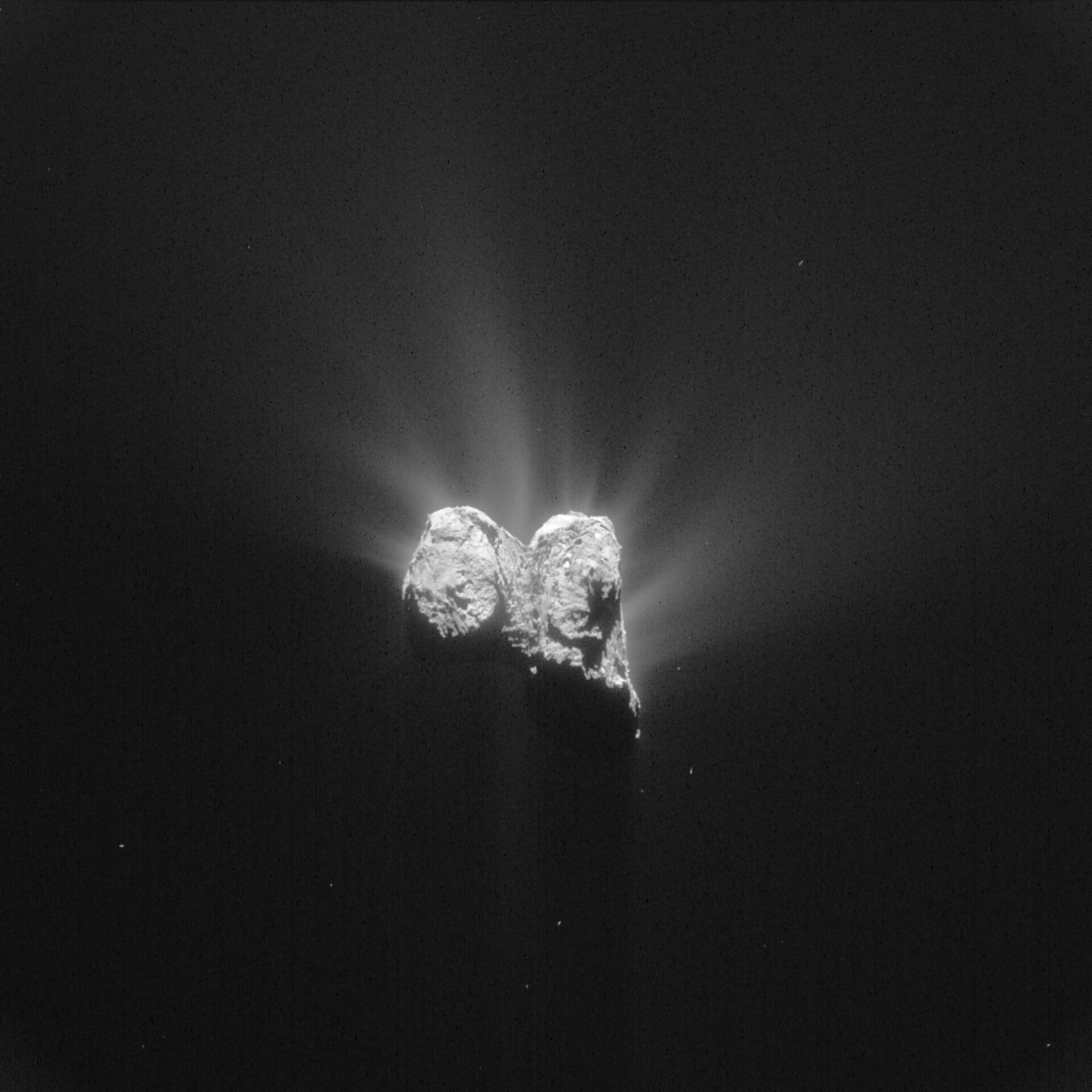 Comet on 1 June 2015 – NavCam 