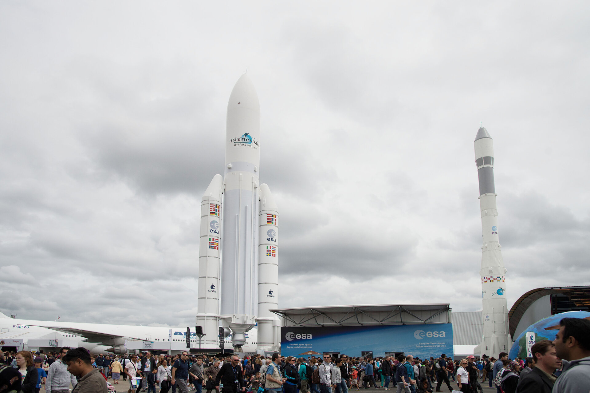 ESA Pavilion, at the 2015 Paris Air and Space Show