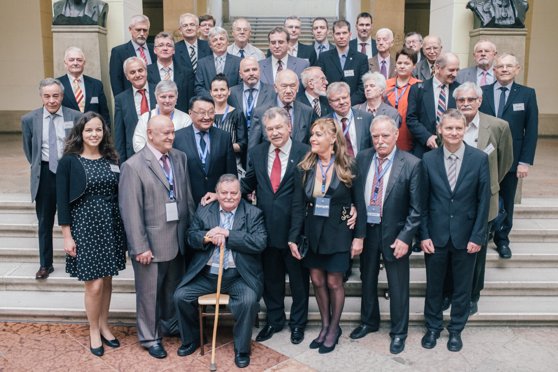 Guests and speakers at the ‘ŰR-LÉPTÉK’ conference 