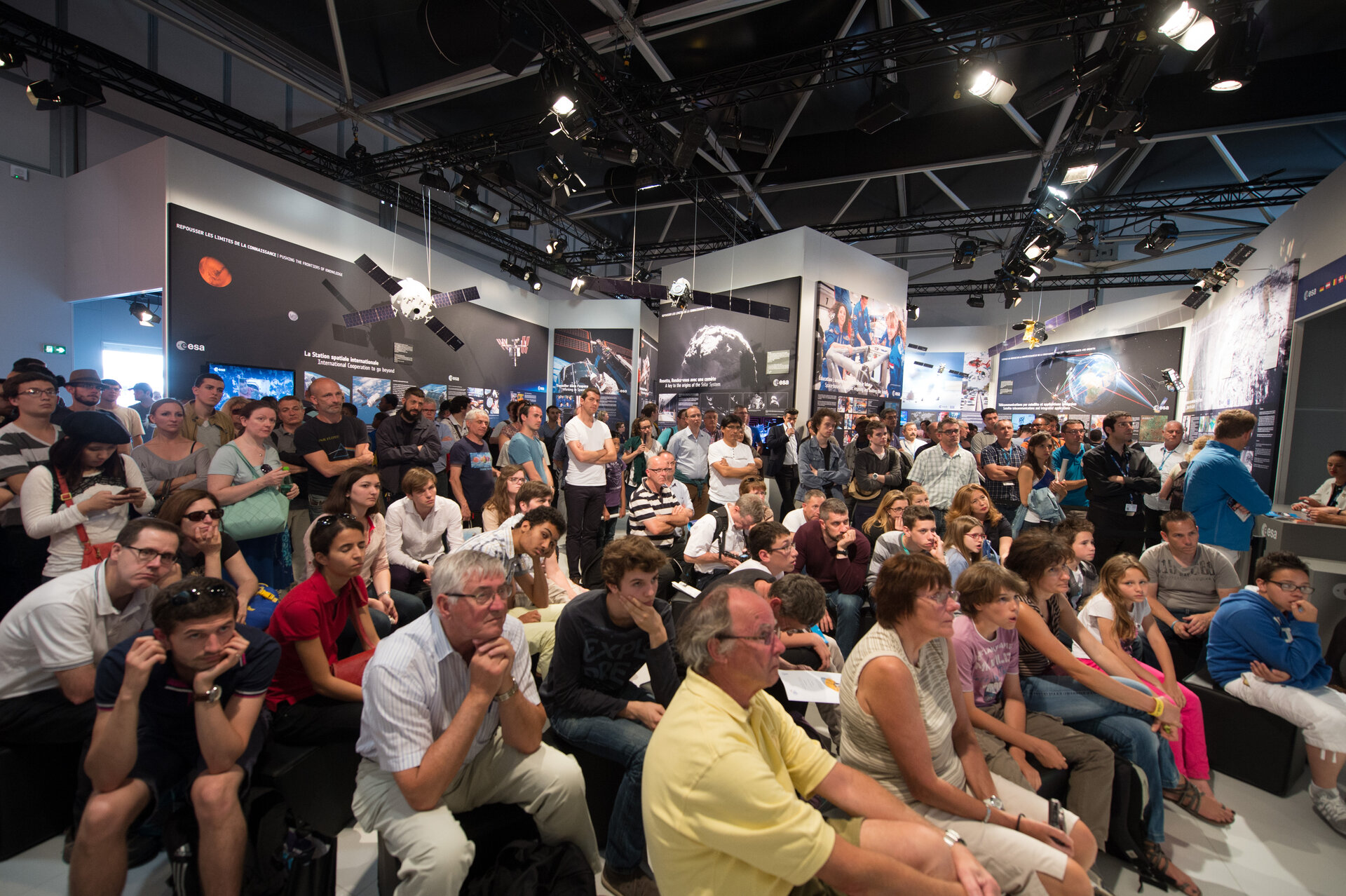 IXV mission presented at the ESA Pavilion