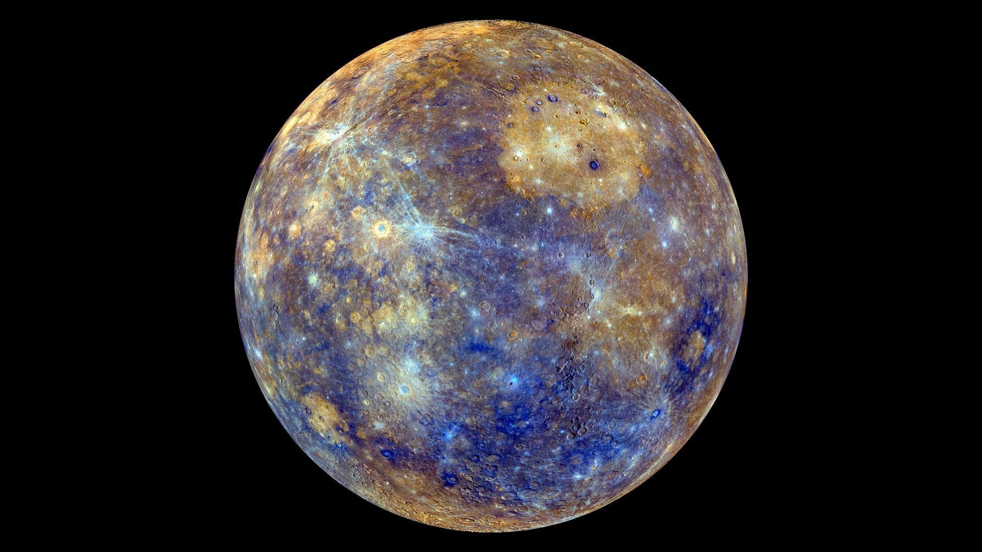 El Mercurio iridiscente de Messenger