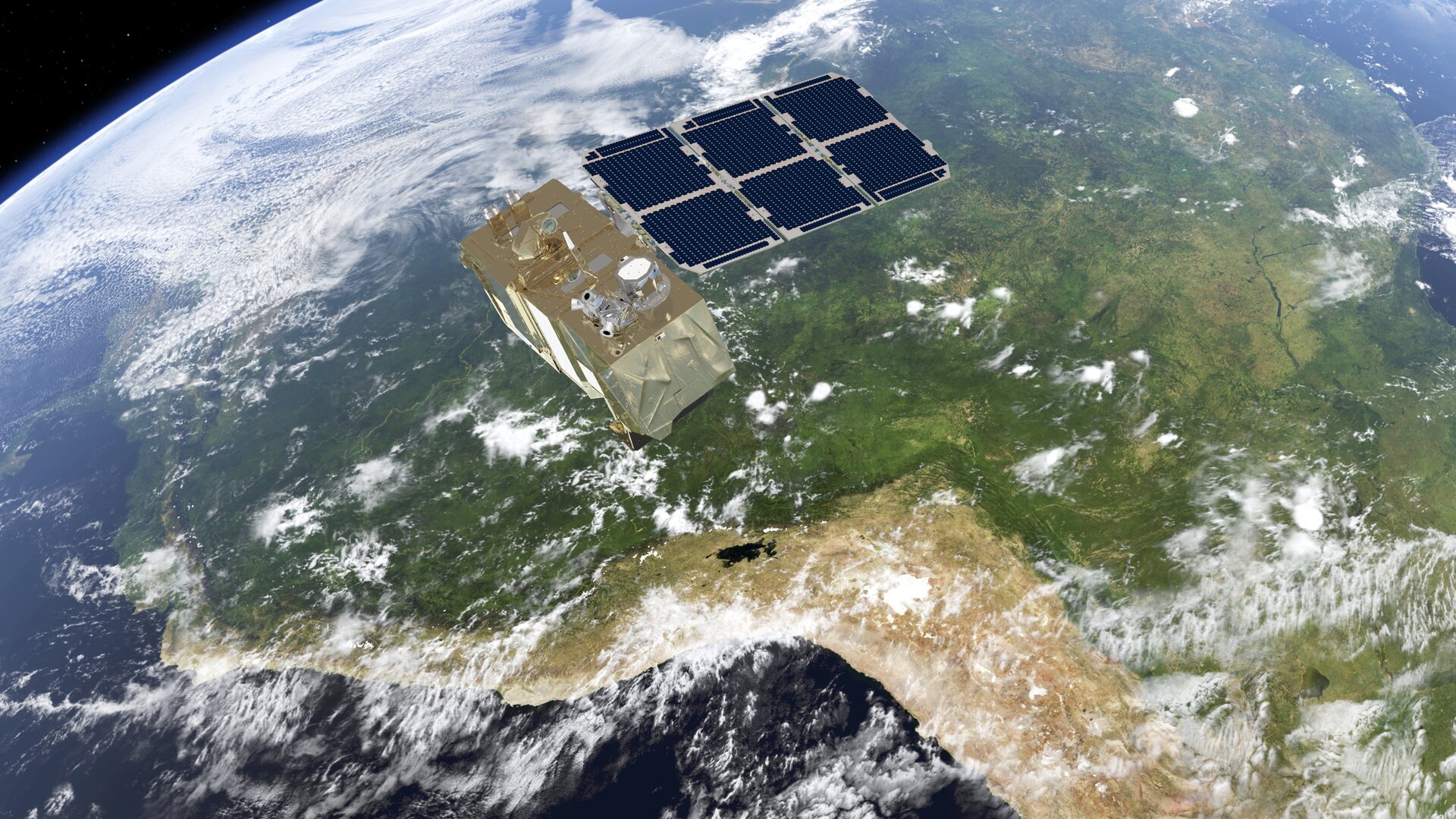 Die Satelliten der Sentinel-2-Reihe dienen der Erdbeobachtung 