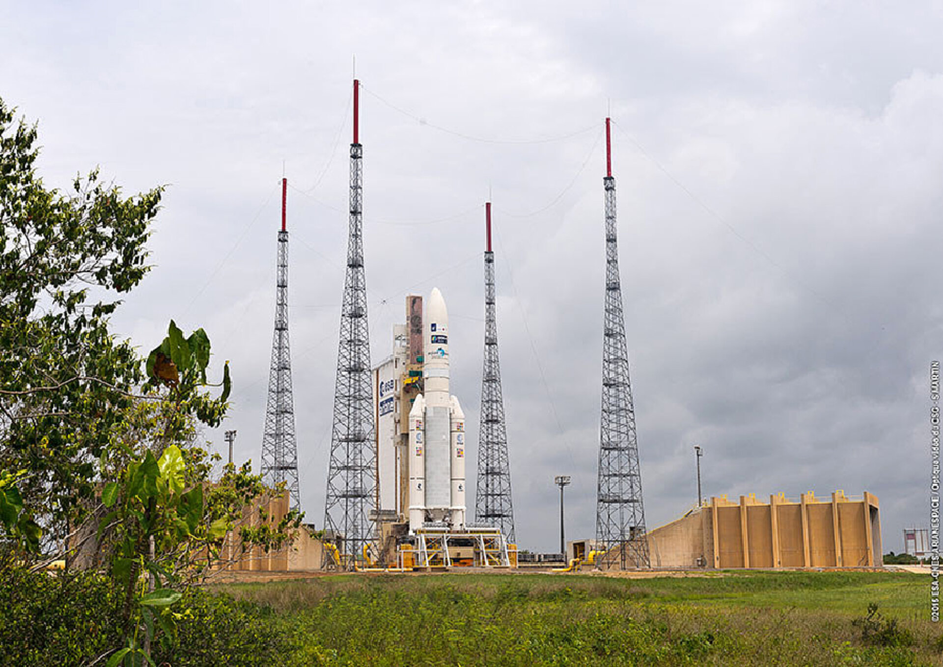 MSG-4 on the launch pad
