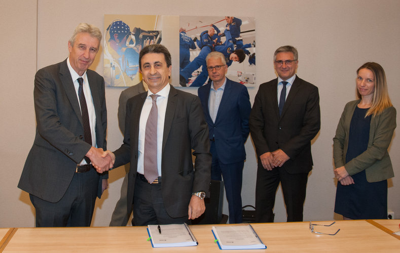 Signature of the ESA/Europropulsion 