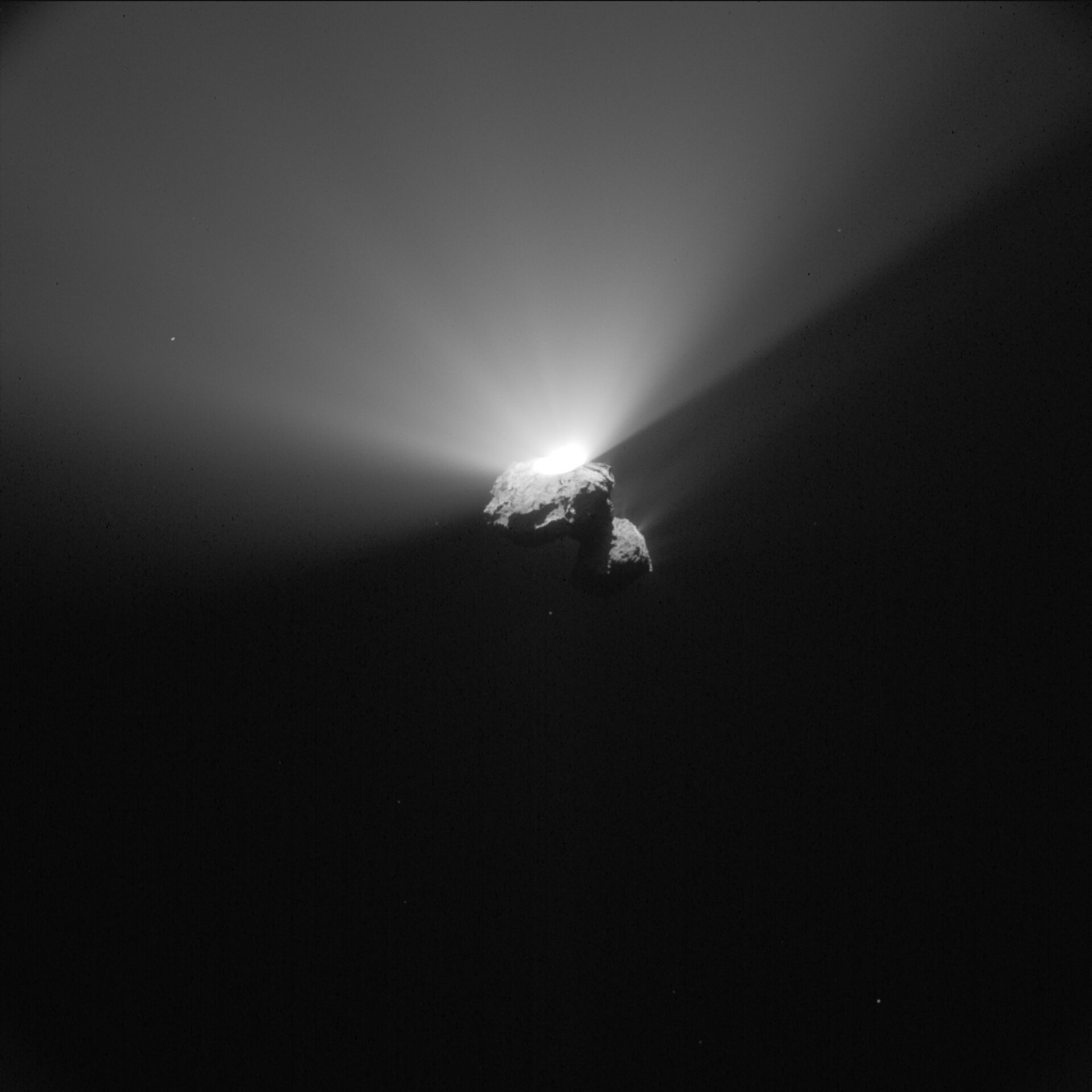 Comet on 22 August 2015 – NavCam 
