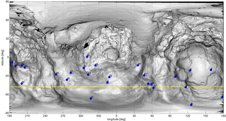 Mapping comet jets