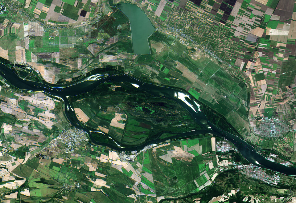 Sentinel-2A sleduje lodní provoz